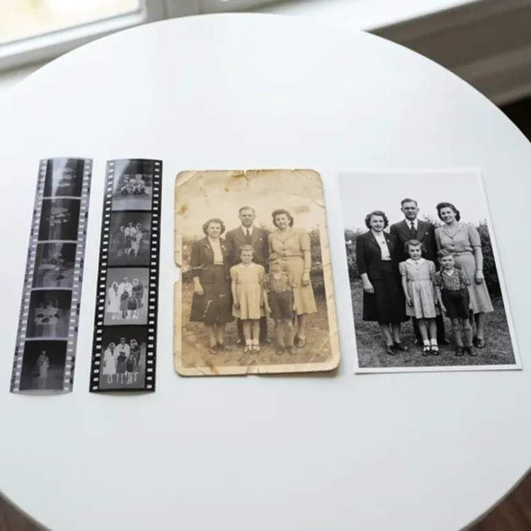 KI-generiertes Foto - Professionelle Fotorestaurierung & Bildoptimierung - Beerdigungsfoto, Trauerfeier - Leer Ostfriesland